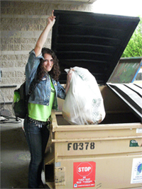 Kiara created a successful composting program at Ballard HS